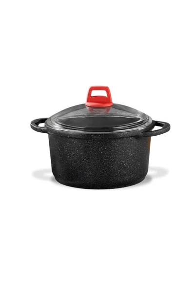 Gülsan Granit Döküm Derin Tencere 20 CM - Resim 2
