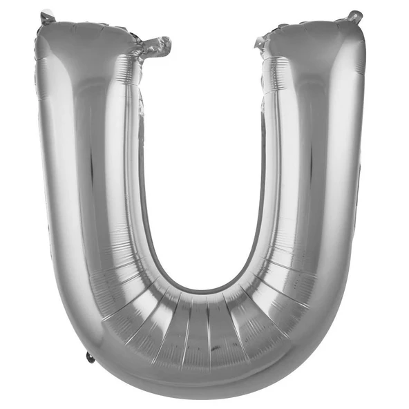 Folyo Balon 76cm Harf Gümüş "U" ürün görseli 1