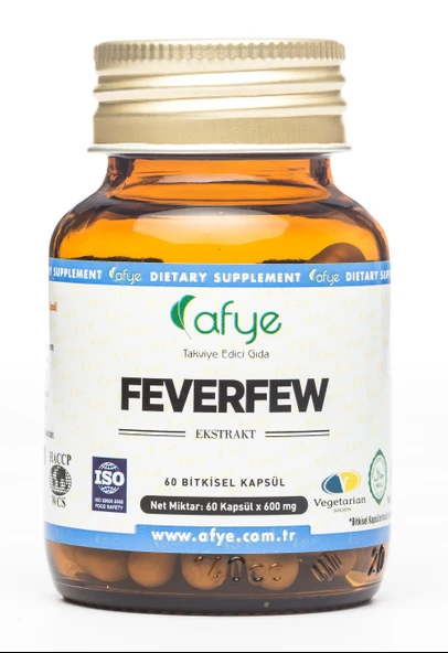 Afye  Feverfew  60 kapsül ürün görseli 1