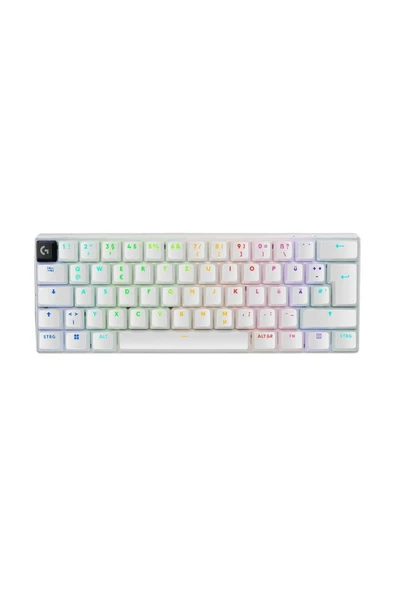 Logitech G Pro X 60 Lightspeed Tactile İngilizce RGB Kablosuz Beyaz Gaming Klavye (920-011930) ürün görseli 1