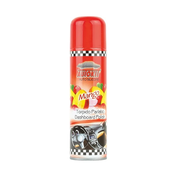 Torpido Parlatıcı Kokulu Oto Silikonu Mango 220ml ürün görseli 1