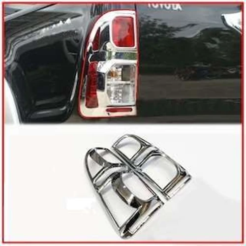 Toyota Hilux Uyumlu 2012 2015 Arka Stop Kaplama ABS(Plastik) Krom ürün görseli 1