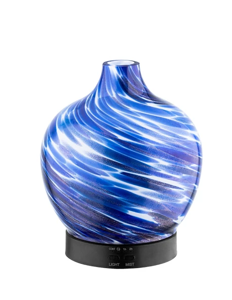 Discover Azure Dekoratif Işıklı Cam Hava Nemlendirici Esansiyel Uçucu Yağ Aroma Difüzörü ürün görseli 1