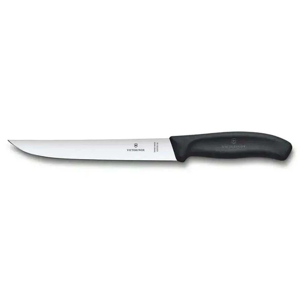 ​​​​​​​​​​​​​​​​​​​​​​​​​​​​​​​​Victorinox 6.8103.18B 18cm Siyah Doğrama Bıçağı, Blisterli Paket ürün görseli 1