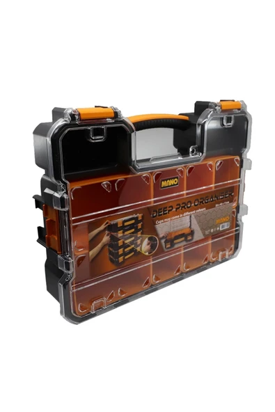Deep Pro Organizer Sarı Kutulu 1/6 (PC17) ürün görseli 1