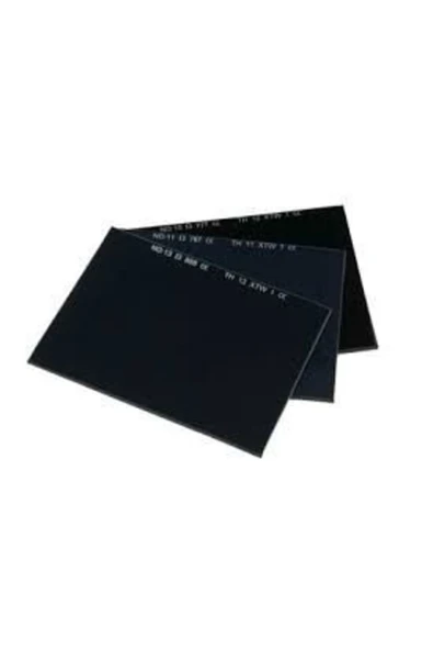 Kaynak Maske Camı Siyah 110x80 777 (6 LI) Paket ürün görseli 1
