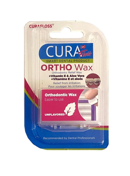 Curafloss Orto Wax Diş Mumu Unflavored Aromalı ürün görseli 1