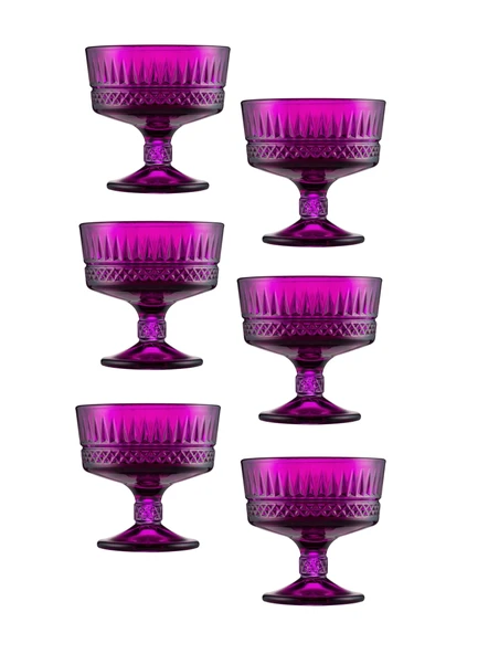 Paşabahçe 51749 Organik Boyalı Elysia In Color Dondurmalık - Fuşya - 245 cc - 6 Adet ürün görseli 1