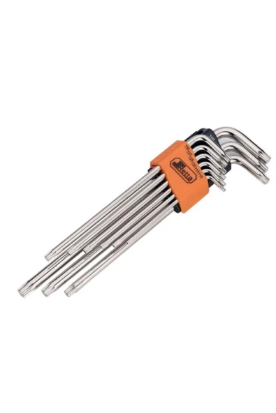 Torx Anahtar Takımı Uzun 9 Parça ürün görseli 1