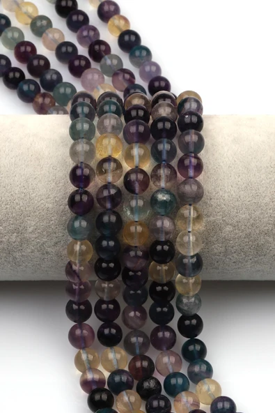 Florit (A Kalite) Doğal Taş Dizi 8 mm Küre Kesim ürün görseli 1
