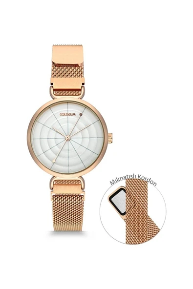 Coliseum Kadın  Kol Saati Rose Gold - Resim 2
