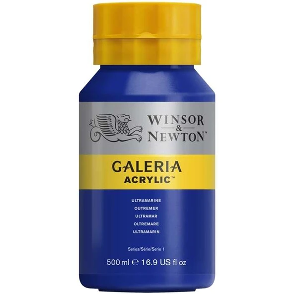Winsor & Newton Galeria Akrilik Boya 500 ml Ultramarine 660 ürün görseli 1