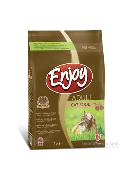 Enjoy Chicken Adult Cat Food 1 Kg ürün görseli 1