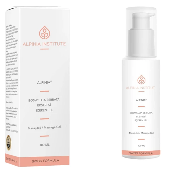 Alpinia Boswellia serrata Ekstresi İçeren Masaj Jeli 100 ml ürün görseli 1