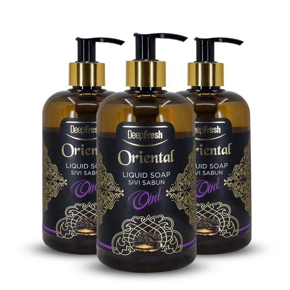 Deep Fresh Oriental Sıvı Sabun Oud 500 ml 3 Adet ürün görseli 1
