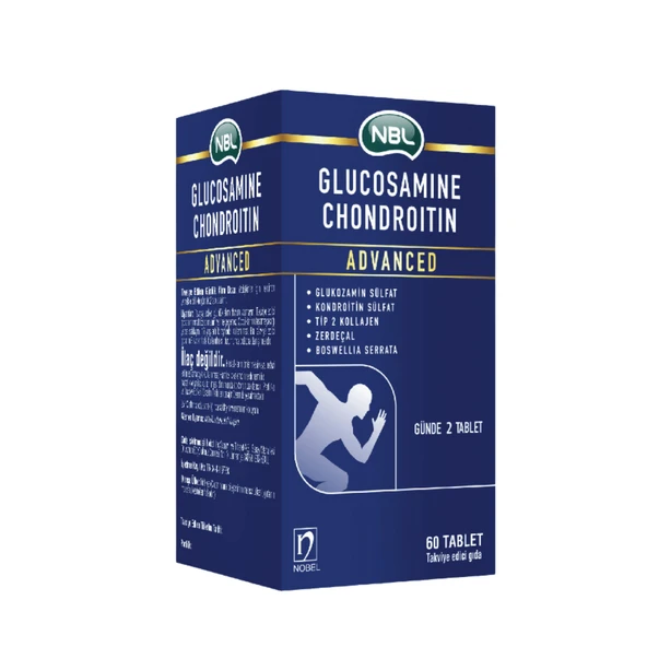 NBL Glukozamin Kondroitin Advanced 60 Tablet ürün görseli 1