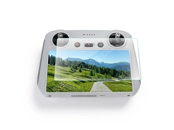 Dji Mini 3Pro/4 Pro Ekranlı Kumanda ile Uyumlu Ekran Koruyucu 9H Esnek Nano ŞEFFAF ürün görseli 1