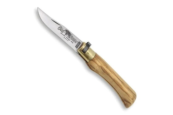 Antonini Old Bear Classical Carbon Olive 15cm (XS) Çakı - Resim 2
