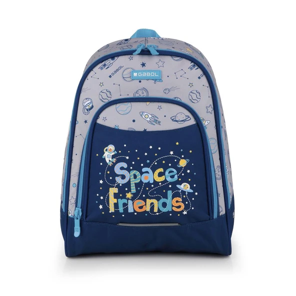 Gabol Anaokulu Sırt Çantası Space Gri 9L GB.234628 ürün görseli 1