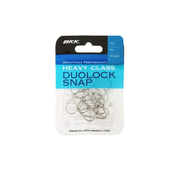 BKK Duo Lock Snap-51 Maket Balık Klipsi - Resim 2