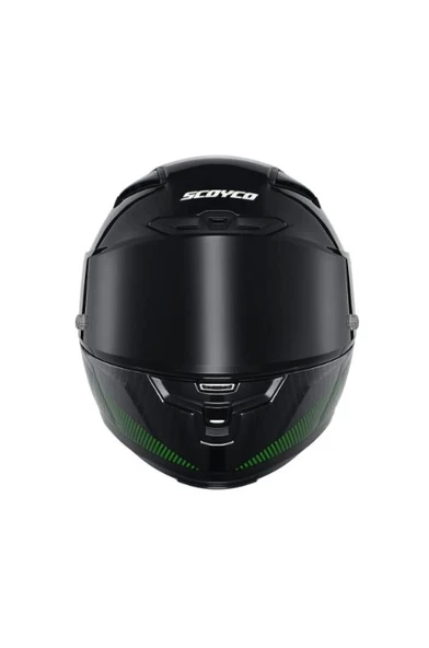 Scoyco 871 Ghost Full Face Kask - Resim 3