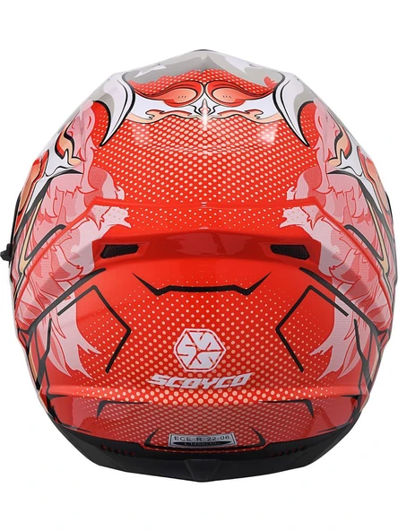 Scoyco 869 Wild Full Face Kask - Resim 5