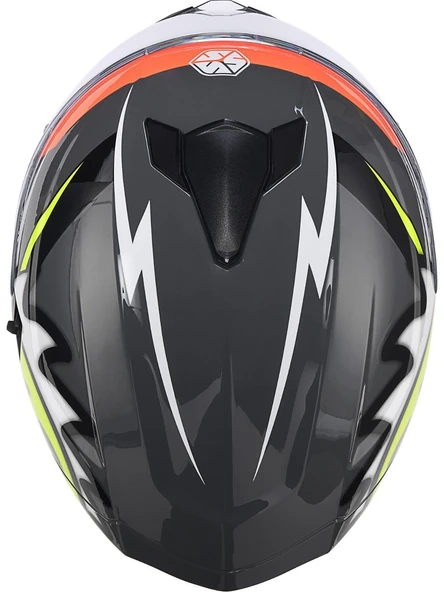 Scoyco 869 Shark Full Face Kask - Resim 4