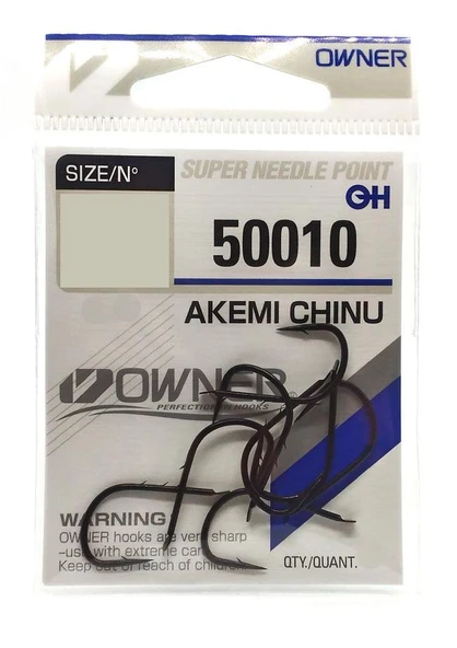 Owner 50010 Siyah Tırnaklı Yem Olta İğnesi ürün görseli 1