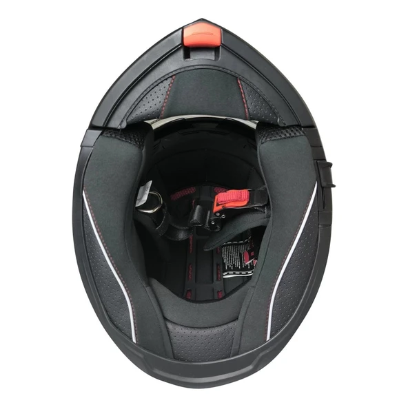 MTS 966 V2 Çene Açılır Nardo Gri Kask - Resim 5