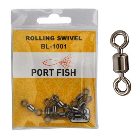 PortFish Rolling Swivel Fırdöndü ürün görseli 1