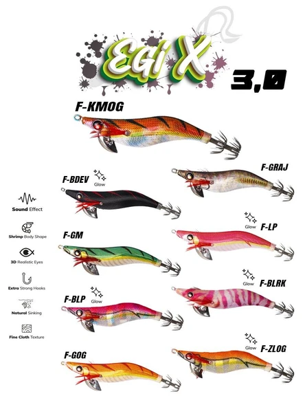 Fujin EGİX 3.0 16.4gr Kalamar Zokası ürün görseli 1