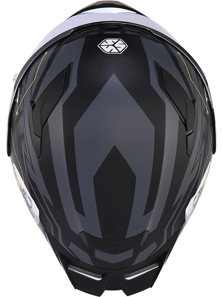 Scoyco 871 Cyber Full Face Kask - Resim 4