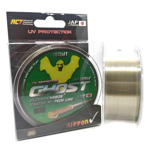Nippon Ghost Fluorocarbon Coated Olta Misinası 180Mt ürün görseli 1