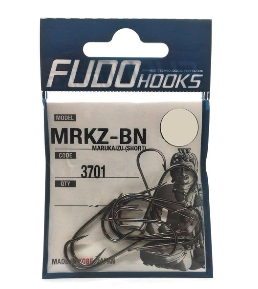 Fudo 3701 Marukaizu Short Black Nikel Olta İğnesi ürün görseli 1