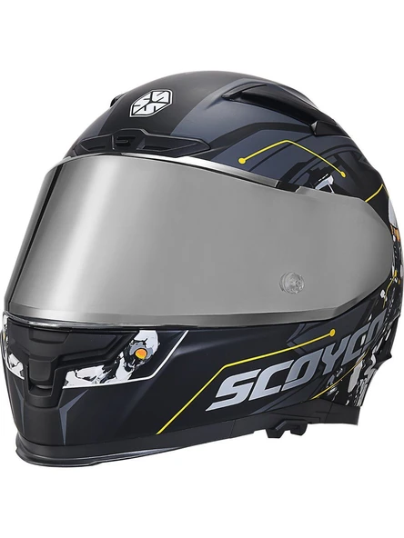 Scoyco 871 Cyber Full Face Kask - Resim 2