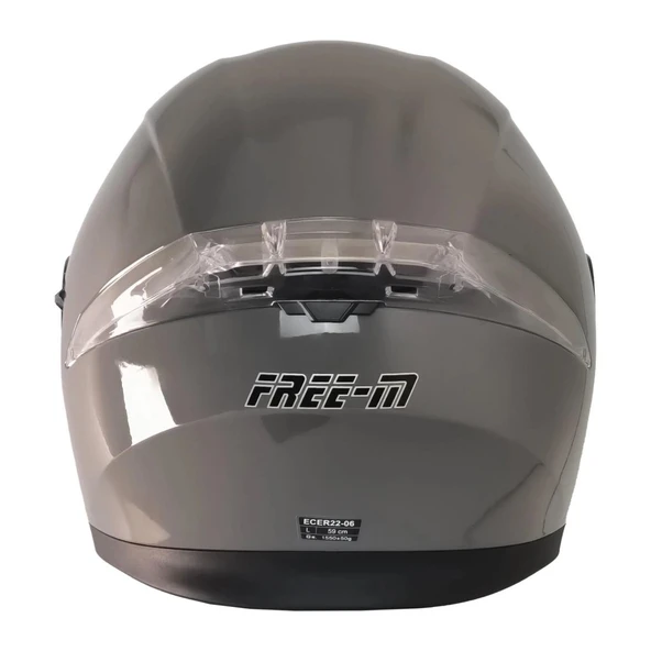 Free-M 965 Nardo Gri Çene Açılır Kask - Resim 3