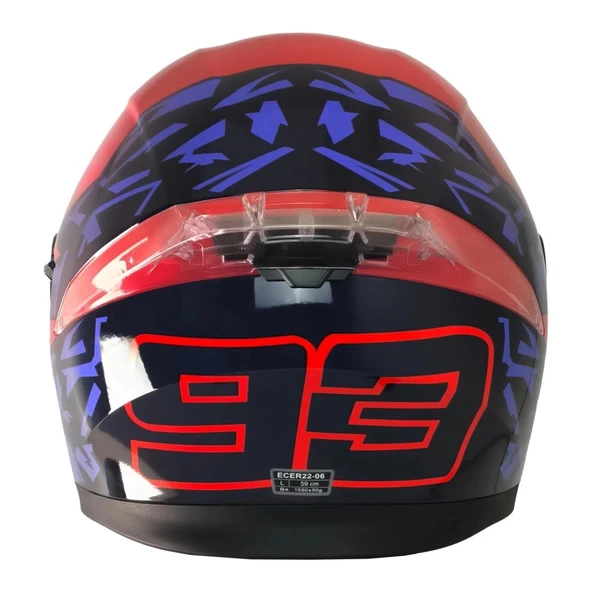 Free-M 965 - 93 Çene Açılır Kask - Resim 3