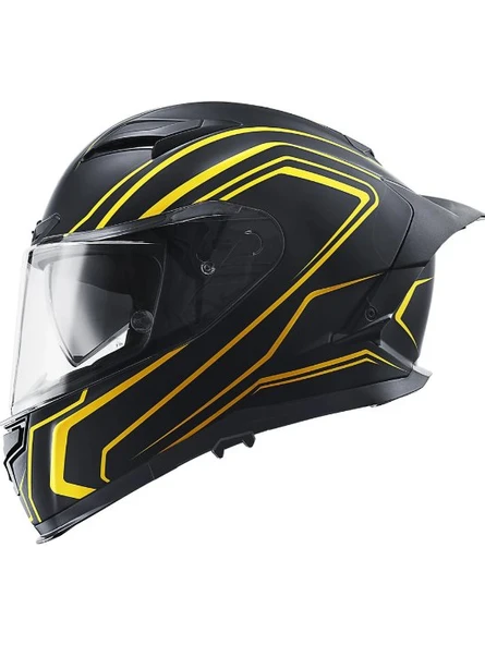 Scoyco 871 Flash Full Face Kask - Resim 2