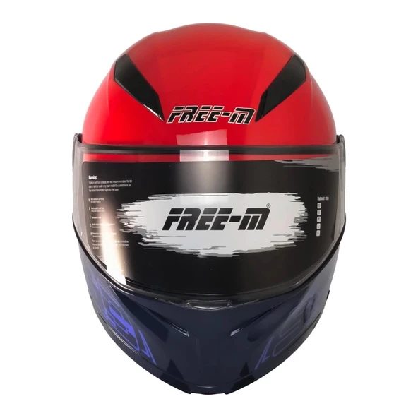 Free-M 965 - 93 Çene Açılır Kask - Resim 2