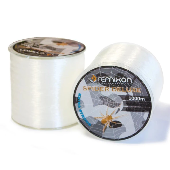 Remixon Spider Deluxe Clear Monoflament Olta Misinası 1000mt ürün görseli 1