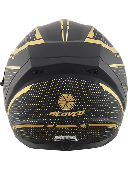 Scoyco 869 Blade Full Face Kask - Resim 5
