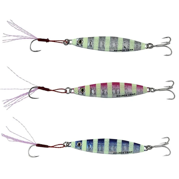 Savage Gear Psycho Sprat Lrf 3 Adet (Turkish Zebra Mix) Jig Yem ürün görseli 1