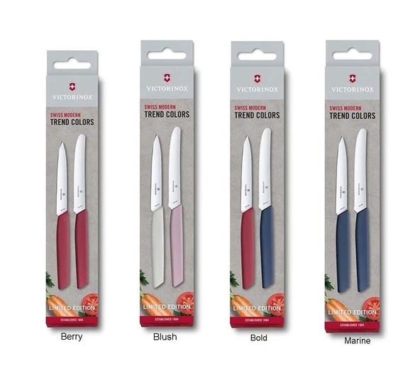Victorinox 6.9096.2L Swiss Modern 2li Bıçak Seti 2022 Limitli Üretim ürün görseli 1