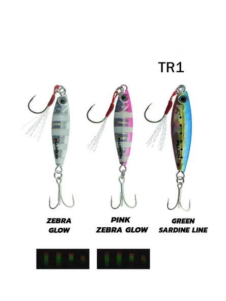 Fujin Jig-X Trio 3lü Micro Jig Yem  TR1 7 Gr ürün görseli 1