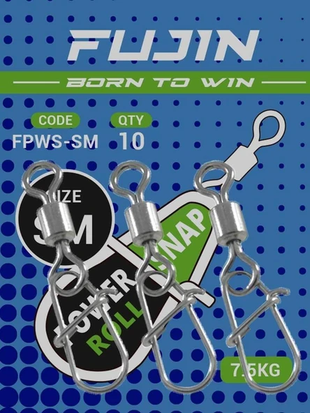 Fujin Power Roll Snap Klips - Resim 10