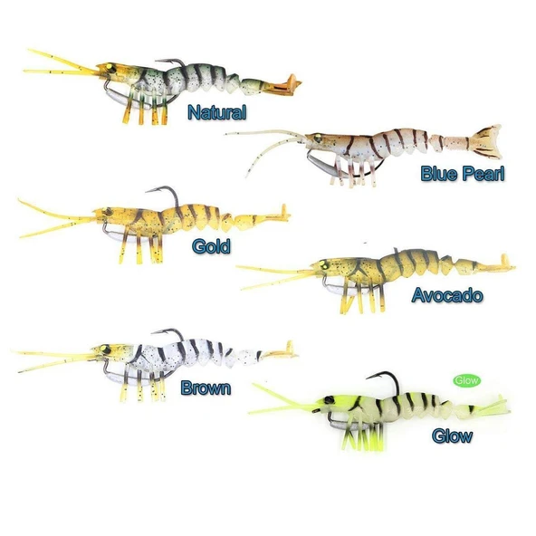 Savage Gear TPE Manic Shrimp 10cm 8gr Silikon Karides Yem ürün görseli 1