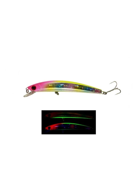 Fujin Crazy Minnow 110F 12gr Maket Balık - Resim 2