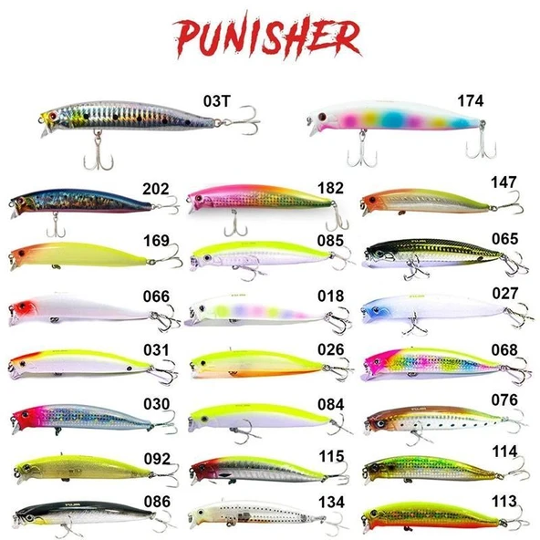 Fujin Punisher 10.5Cm 16Gr Floating Suni Yem - Resim 9