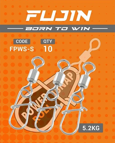 Fujin Power Roll Snap Klips - Resim 4