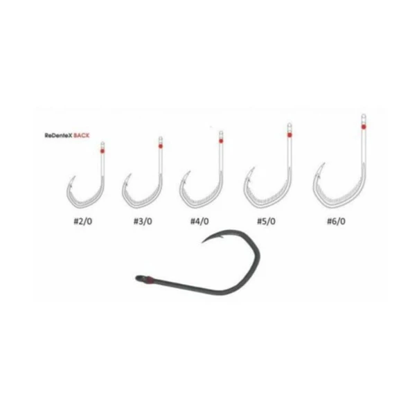Vmc ReDenteX Back Olta İğnesi  Black Nickel NO:2/0 - Resim 10